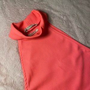 Pull&Bear Neon Pink body suit. Size XS.